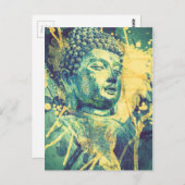 Carte Postale Bouddha Siddhartha (Devant / Derrière)