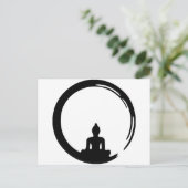 Carte Postale Bouddha silent (Debout devant)