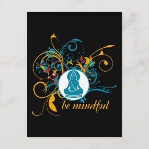 Carte Postale Bouddha Soyez Conscient
