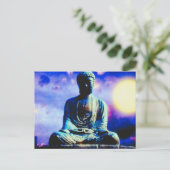 Carte Postale Bouddha surréaliste (Debout devant)