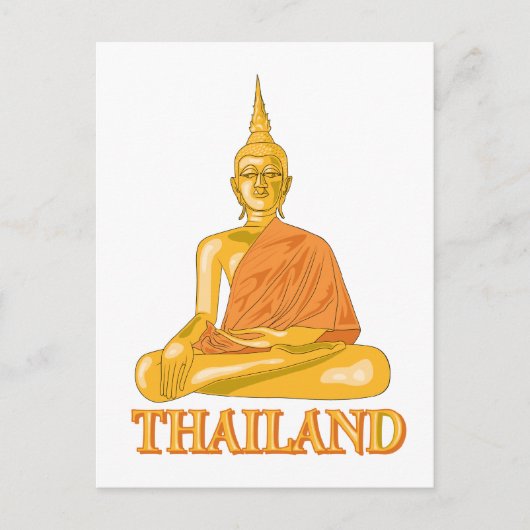 Carte Postale Bouddha thaïlandais (Devant)