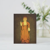 Carte Postale Bouddha Vitarka Mudra (Debout devant)