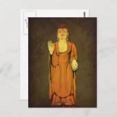 Carte Postale Bouddha Vitarka Mudra (Devant / Derrière)