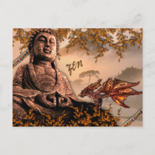 Carte Postale Bouddha Zenement