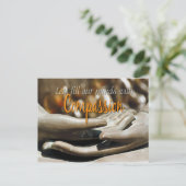 Carte postale bouddhiste (Debout devant)