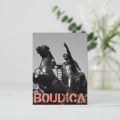 Carte postale Boudica (Debout devant)