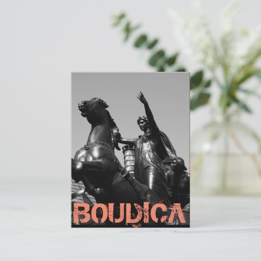 Carte postale Boudica (Debout devant)
