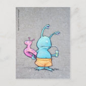 Carte Postale boue à la plage (Devant)