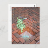 Carte Postale boue de pêche (Devant / Derrière)