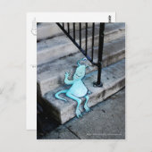 Carte Postale boue de rangement (Devant / Derrière)