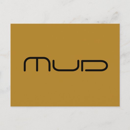 Carte Postale Boue—personnage de Orphan Black (Devant)