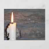 Carte Postale Bougie (Devant)