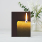 Carte Postale Bougie (Debout devant)