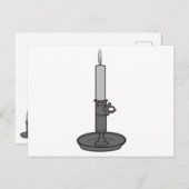 Carte Postale Bougie 01 (Devant / Derrière)