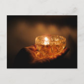 Carte Postale Bougie d'espoir (Devant)