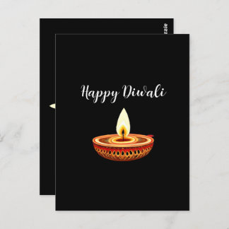Carte Postale Bougie Divali