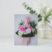 Carte Postale Bougie du baptême (Debout devant)