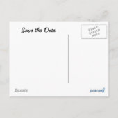 Carte postale Bougie et Rose (Dos)