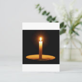 Carte Postale Bougie Lit sur Black.jpg (Debout devant)