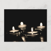 Carte Postale Bougies (Devant)