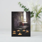 Carte Postale Bougies de l'abbaye d'Iona (Debout devant)