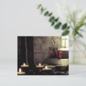 Carte Postale Bougies de l'abbaye d'Iona (Debout devant)