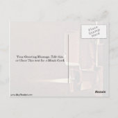 Carte Postale Bougies Et Livres De Georges De La Tour (Dos)