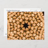 Carte Postale Bougies Kaleidoscope (Devant / Derrière)