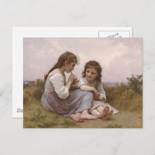 CARTE POSTALE BOUGUEREAU (Devant / Derrière)