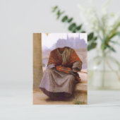 Carte Postale Bouguereau Bohémien invisible (Debout devant)