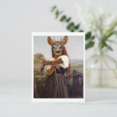 Carte Postale Bouguereau Deer Shepherdess (Debout devant)