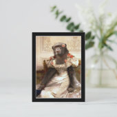 Carte Postale Bouguereau Gown de Cambacer (Debout devant)