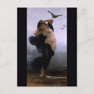 Carte Postale Bouguereau La Nuit