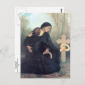 Carte Postale Bouguereau - Le Jour des Morts (Devant / Derrière)