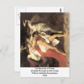 Carte Postale Bouguereau - Les Remords d'Oreste (Devant / Derrière)