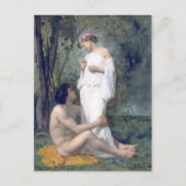 Carte Postale Bouguereau-L'Idylle (Devant)