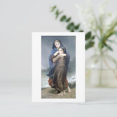 Carte Postale Bouguereau - L'Orage (Debout devant)