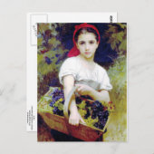 Carte Postale Bouguereau - Vdangeuse (Devant / Derrière)