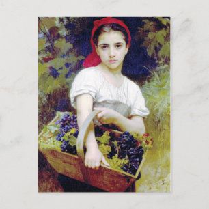 Carte Postale Bouguereau - Vdangeuse
