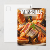 Carte Postale Bouillabaisse Marseille France Travel (Devant / Derrière)