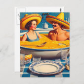 Carte Postale Bouilloire Surreal Soup (Devant / Derrière)