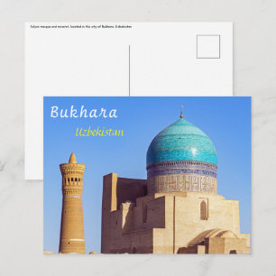 Carte Postale Boukharа, Ouzbékistan - Mosquée Kalyan