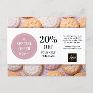 Carte Postale Boulangerie Boulangerie Baker Coupon Coupon Person