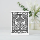 Carte Postale Boulangerie française (Debout devant)