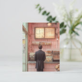 Carte Postale Boulangerie française pittoresque intérieur esthét (Debout devant)