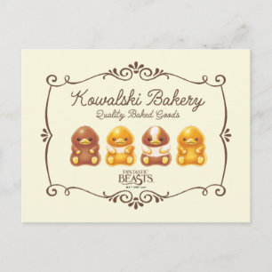 Carte Postale Boulangerie Kowalski - Bichons pour bébés