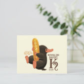 Carte Postale Boulangerie Kowalski - Niffler Avec Pain (Debout devant)