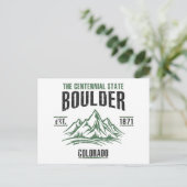Carte Postale Boulder (Debout devant)