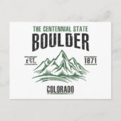 Carte Postale Boulder (Devant)