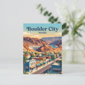 Carte Postale Boulder City, Nevada (Debout devant)